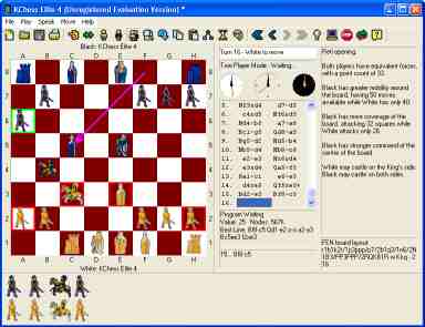 KChess Elite main screen